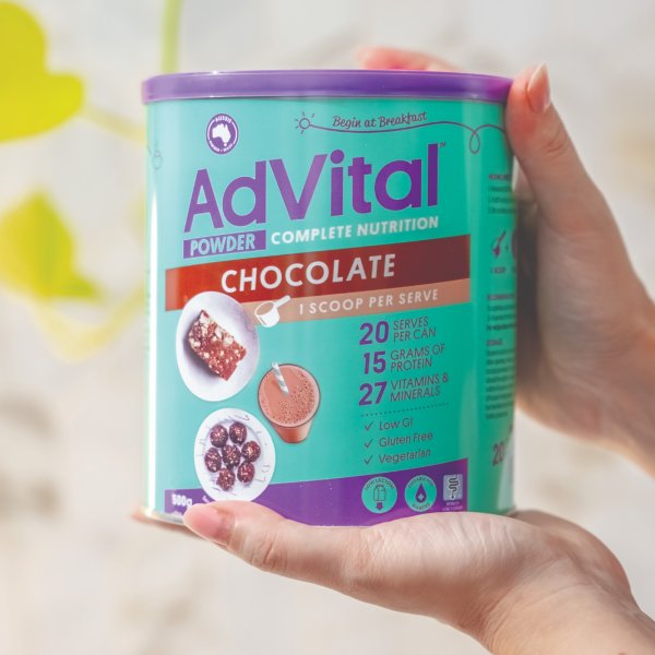 AdVital Nutritionally Complete Chocolate Powder