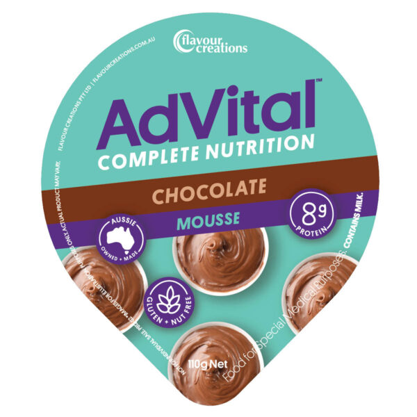 Chocolate Mousse AdVital Nutritionally Complete - Image 2