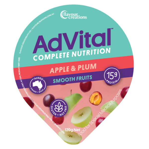 Apple and Plum Nutritionally Complete Smooth Fruits - Image 2
