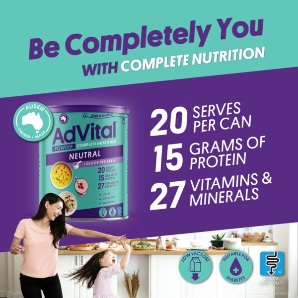 AdVital Nutritionally Complete Neutral Powder - Image 2