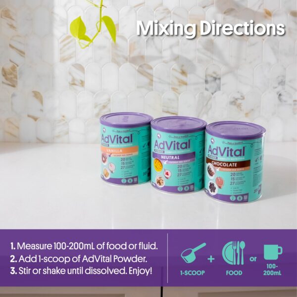 AdVital Nutritionally Complete Vanilla Powder - Image 7