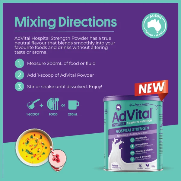 AdVital Hospital Strength Neutral Powder - Image 7